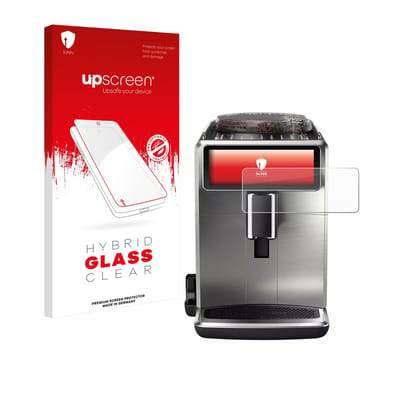 upscreen - Screenprotector voor Philips Saeco Xelsis Suprema - Folie Beschermfolie Beschermglas transparant