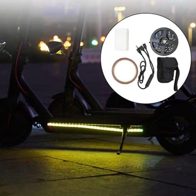 Scooter Strip Light - LED Licht - Kleurverandering - Nachtfietsen - Waterdicht - Veiligheid - Skateboard Decoratieve Accessoires - voor Xiaomi M365 - Xiaomi M365 Pro - NineBot