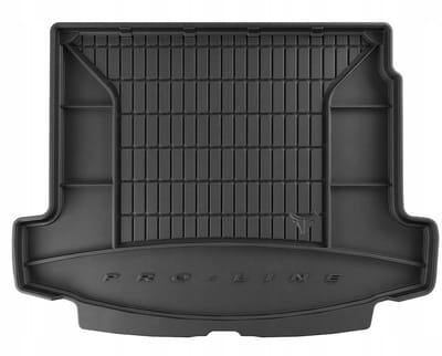 Rubber Kofferbakmat met Organizer Functie – Geschikt voor RENAULT Megane II Kombi 2003-2009 – TPE Rubber – Anti-slip – Hoge Rand 5 cm