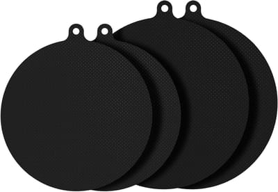 Set van 4 Inductiekookplaat Beschermmatten van 0.7mm Siliconen, Hittebestendige Kookplaat Covers, Bescherming tegen Krassen en Vlekken, Makkelijk Schoon te Maken, Antislip Keukenmatten