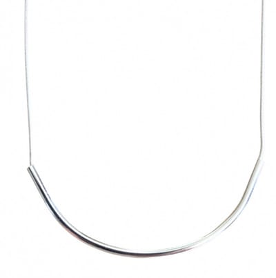 Ketting-Zilverplating-Modern-45 cm - Charme Bijoux