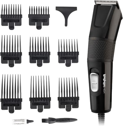 Haartrimmer Heren - Baardtrimmer Trimmer - Thuis Kapsels Maken - Roestvrij Staal Bladen - 0.5mm tot 8 - Zwart