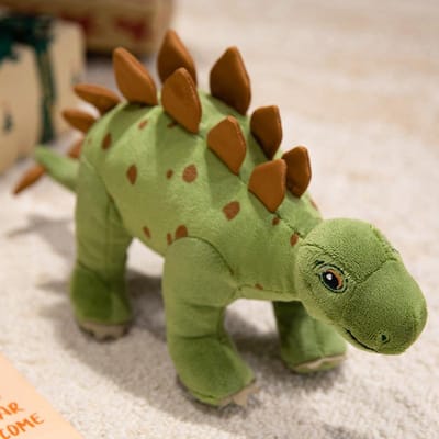 Simulatie Dinosaurus Tyrannosaurus Rex Pop Pluche Speelgoed Brontosaurus Triceratops Pop Kinderen Troostende Knuffelpop 40Cm Stegosaurus
