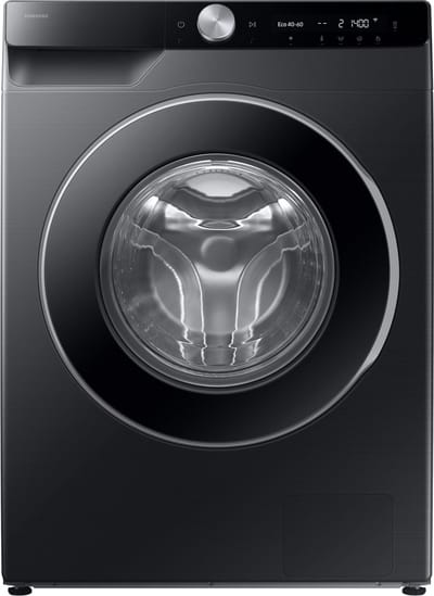 Samsung WW90DG6U85LB - Wasmachine - A-label - 9 Kg - Zwart - Ai Eco bubble - Stoom - Super Speed - SpaceMax