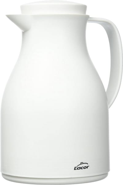 Witte 1L Thermo Server voor Duurzaam Gebruik