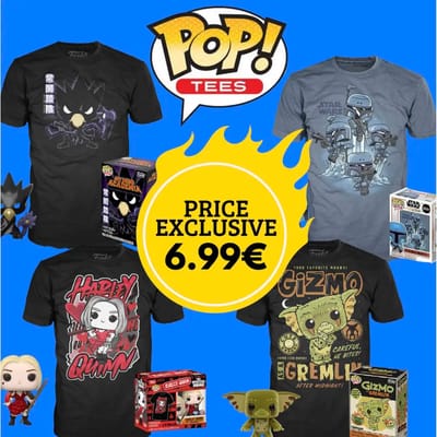 Funko Gremlins Verzamelfiguur & Tshirt Set POP! & Tee Box Gizmo Zwart