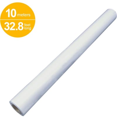 Rouleau de papier chevalet de 17,3 pouces, rouleau de papier à dessin de 82,0 pieds de long, papier d'emballage, excellent cadeau pour les enfants 44cmx10m