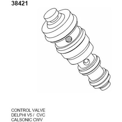 Regelventiel, compressor NRF 38421