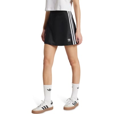 Adidas 3s Mini Rokken Dames - Zwart - Maat 38/M - Poly Tricot