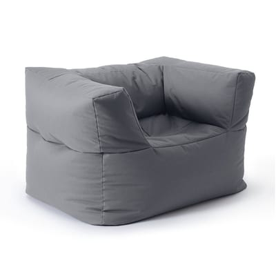 Lumaland Modular Zitzak fauteuil modulaire zitmeubelen grijs | 96*72*70 | 400l