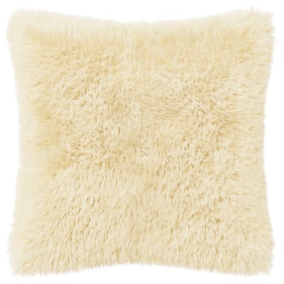 vidaXL - Kussensloop - 2 - pcs - HEERLEN - Crèmekleurig - 30 - x - 30 - cm - PV - Fleece