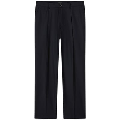 OLYMP Chino, Loose Fit, Marineblauw