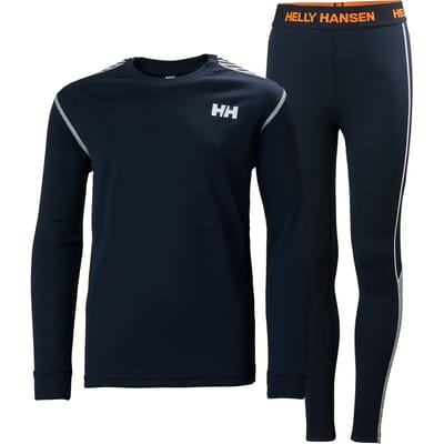 Helly Hansen Active Basislaagbroek Blauw 11 Years Jongens,Meisjes