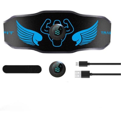 Ceinture de tonification abdominale EMS, Vibration de l'abdomen, produit amincissant, entraîneur, stimulateur musculaire électrique, ceinture de Fitness pour perte de poids