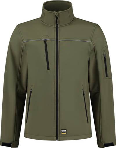 Tricorp 402006 Softshell Luxe - Legergroen - 3XL