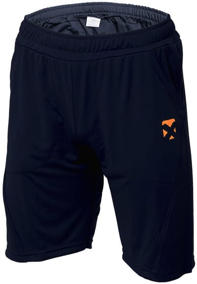 Pacific Futura Short - Heren - Sportshort – Tennisshort – Padelshort - Korte Broek - Maat S - Blauw/Oranje