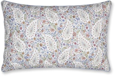 Pip Studio Kairi Bloom Quilted Cushion Sierkussen - 45 x 70 cm cm - Licht blauw
