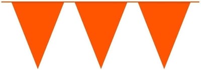 Boland Oranje Vlaggenlijn - Party - Feest - Verjaardag - Slinger