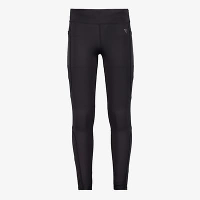 Osaga Dry heren hardloopbroek met rits zwart - Maat S