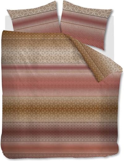 Snoozing Milly Dekbedovertrek - Tweepersoons - 200x200/220 cm - Terra