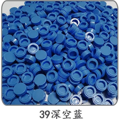 1000 stuks/partij Tegel 1x1 Rond 98138 Speciaal Blok MOC Bouwsteen Compacte Deeltjes Blokken Onderdelen Compatibel met LOGO Speelgoed