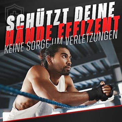 Boksbandages 4m met Duimlus en Extra Brede Klittenbandsluiting voor Kickboxen, MMA en Muay-Thai