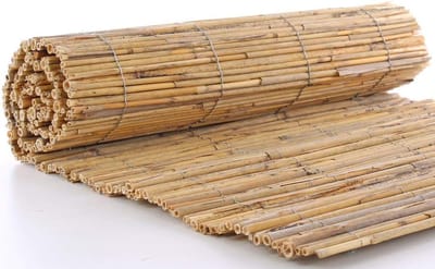 Rieten Mat - Natuurlijke Bescherming - Wintertuin - Handgemaakt Kwaliteit - 50x150 cm - Natuurlijk