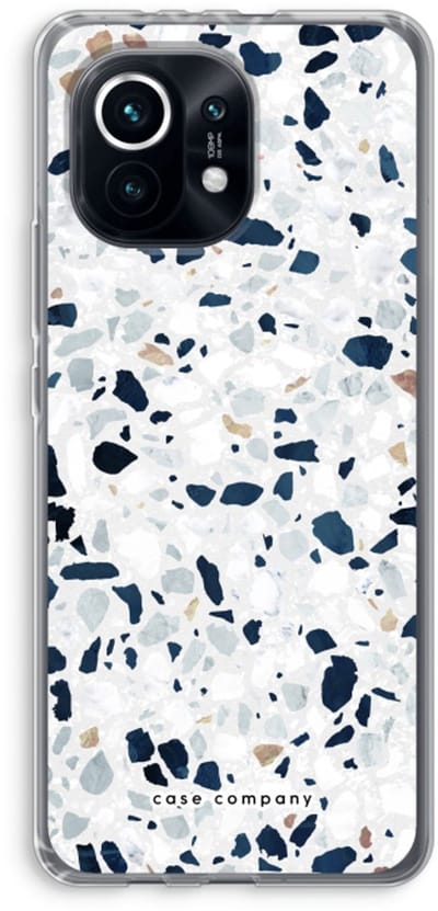 Case Company® - Hoesje geschikt voor Xiaomi Mi 11 hoesje - Terrazzo N°1 - Soft Cover Telefoonhoesje - Bescherming aan alle Kanten en Schermrand