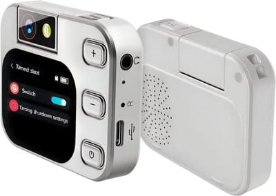 Mini Camera 1080P met 32G TF Card – Bluetooth, 2,01″ Touchscreen, Videorecorder, Muziekspeler, FM-Radio, E-Book Lezer, Digitale Fotocamera, Multimedia Speler