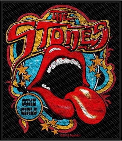Rock Off The Rolling Stones Some Girls Patch - Multicolour polyester