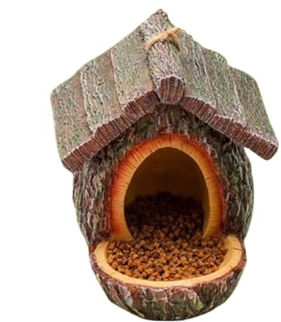Vogelvoederhuis - Buiten voederstation - Vogels voeren - Decoratief ontwerp - 10 x 13 x 12 cm - Niet gespecificeerd