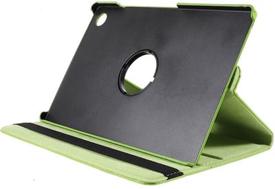 Hoes geschikt voor Samsung Galaxy Tab A9 Plus – Arara draaibaar tablethoes – Groen