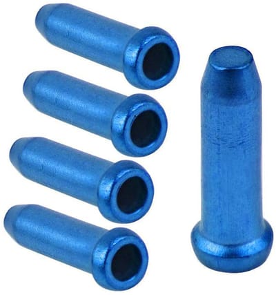 Accent - Aluminium Kabeluiteinden - 2,3 mm - Blauw - Roestbestendig