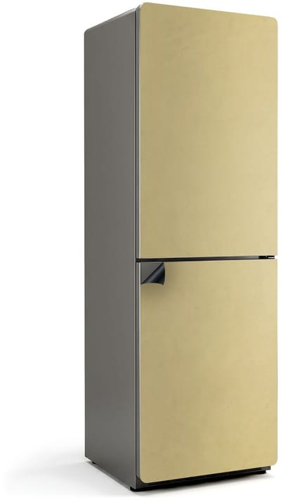 Wallfluent Magnetische Koelkastmat - Pastelgeel Koelkast Magneet Sticker - 60 cm x 180 cm - Pastelgeel Magnetische Koelkastmat - Decoratieve Koelkastfolie - Magnetische Koelkastbescherming - Keuken Decoratie Magneet