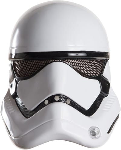 "Stormtrooper - Star Wars VII™ masker 1/2 voor volwassenen  - Verkleedmasker - One size"
