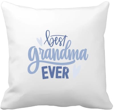 Akyol - best grandma ever Kussen hoes - Oma - oma mama - moederdag - cadeau - verjaardag - oma - 40 bij 40 cm