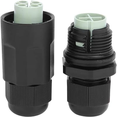 Waterdichte LED Draadkabelconnector IP68 Buiten Geschikt voor 2/3/4 Pin