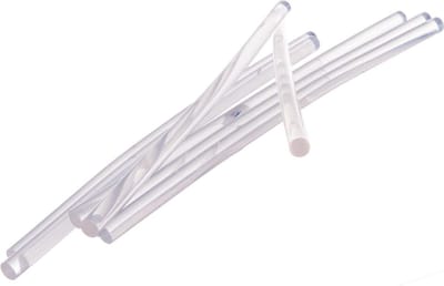 Set van 35 Transparante Lijmpatronen Ø11mm x 30cm – Volledig Transparant voor Sterke en Nette Verlijming