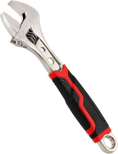 QIN® Verstelbare Moersleutel - Inbussleutelsets - Waterpomptang - Rood - 21cm x 2cm x 8cm