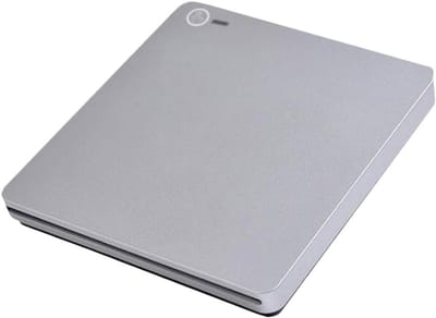 Externe Cd Brander - Optisch Station - Data Opslag - Dubbele Interface - 14.8 x 14.3 cm - Zilver