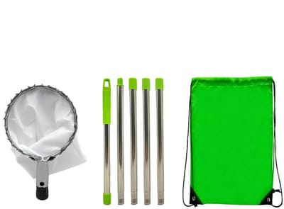 Fruitplukker - Oogstgereedschap - Vruchten Verzamelen - Telescoopstang - Tot 4 meter - Zilver