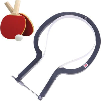 Tafeltennis Snijder - Rubbersnijder Batje - Nauwkeurig Trimmen - Verstelbare Curve - 30 cm - Nylon