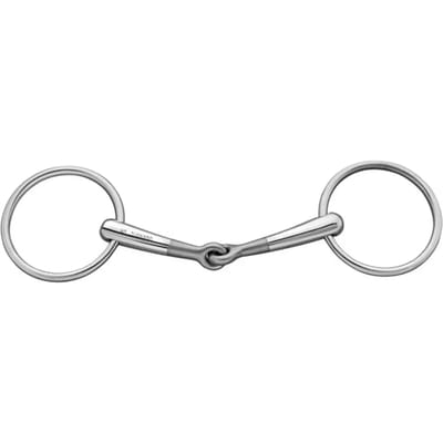 Mors met 2 ringen voor paard inox Sprenger RG.Snaf