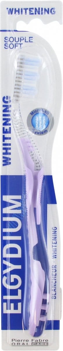 Elgydium Whitening Zachte Tandenborstel (Kleur : Violet)