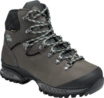 Hanwag Tatra II GTX Wandelschoen Dames - Dames waterdichte hoge wandelschoenen - Asphalt/Mint