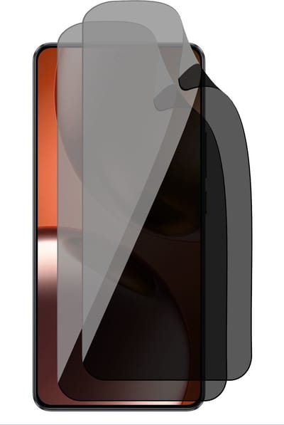 Privacy Screenprotector geschikt voor Realme GT 7 - 2x FlexGuard Screen Protector