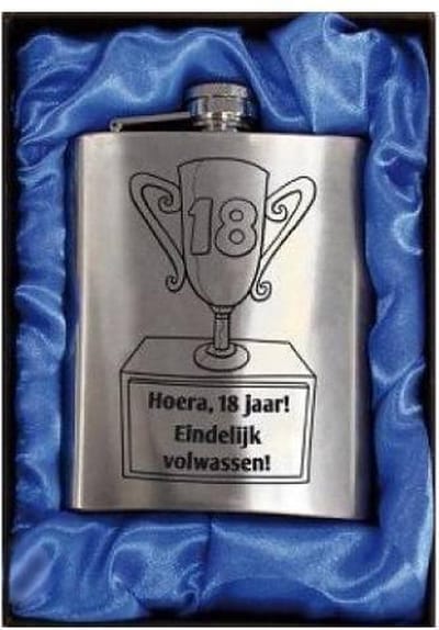 Paperdreams - Zakfles - 18 Jaar