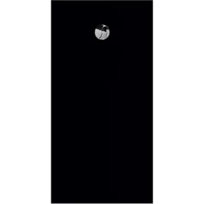 Allibert - Douchebak - Karbon 160 X 80 Cm - Polybeton - Zwart