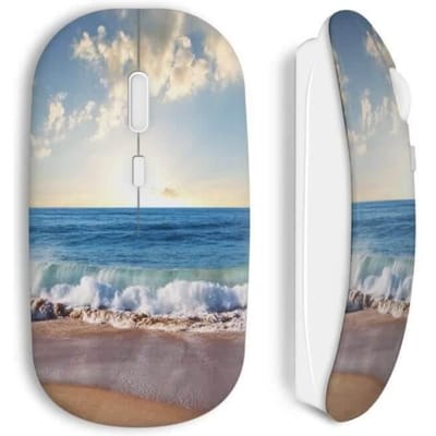 Souris sans fil Plage soleil