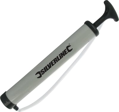 Silverline Blaasbalg voor stofverwijdering uit boorgaten - 30 cm - gladde afwerking - 0,128 kg